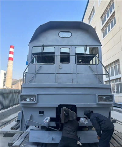 Виробництво залізничного локомотива